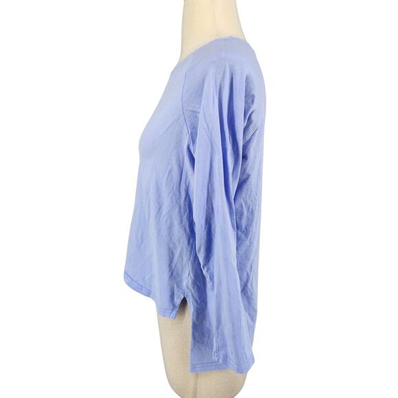 Eileen Fisher Light Blue Long-Sleeve Top – Size M - Picture 4 of 6